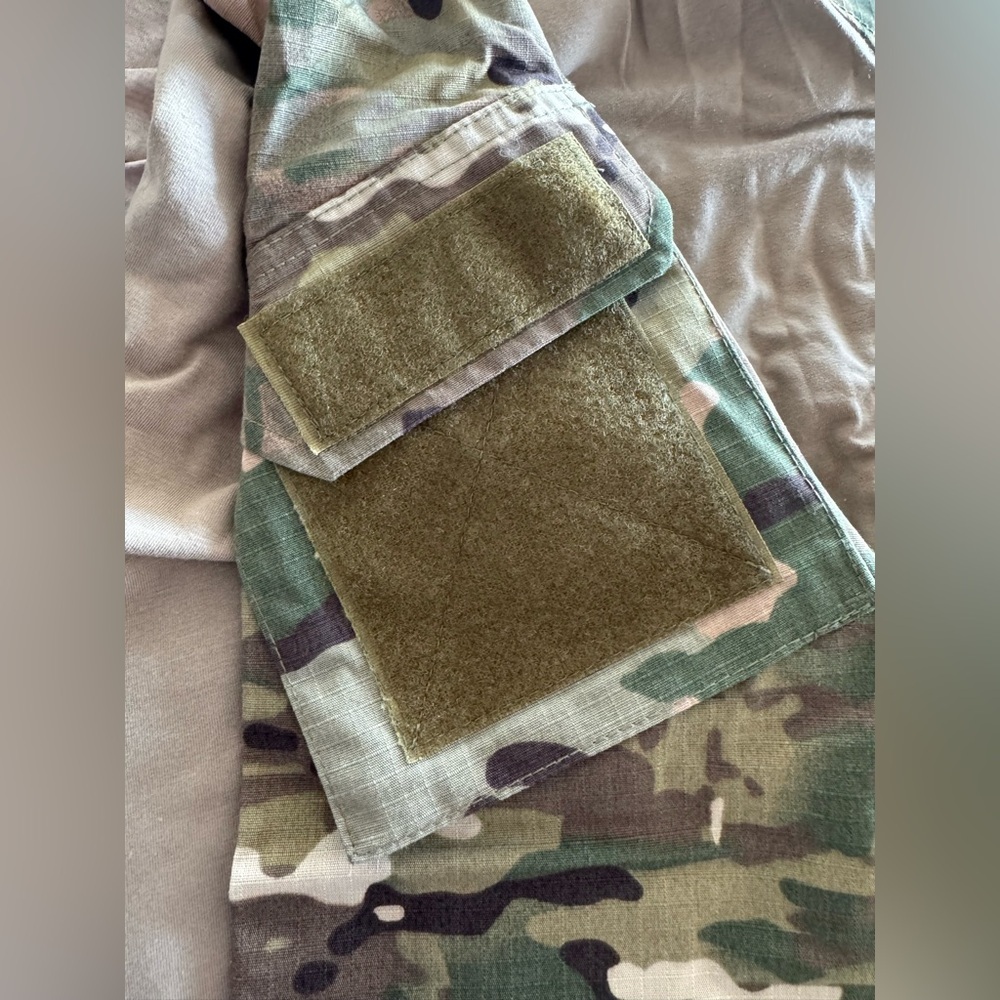 Men's Combat Shirts Tactical Long Sleeve Shirt With Elbow Pads Military BDU L - Picture 8 of 10